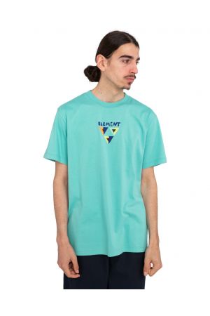 ELEMENT CONQUER TEE - Lagoon