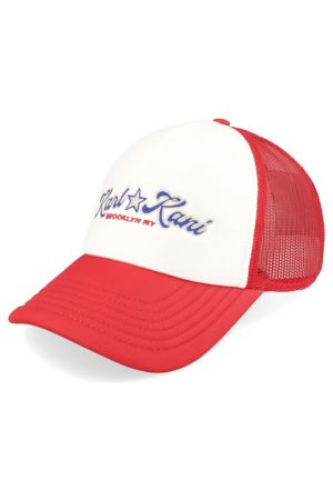 KARL KANI STAR TRUCKER CAP - Red