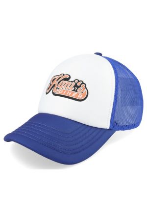 KARL KANI DINNER TRUCKER CAP - Blue