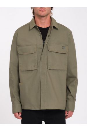 VOLCOM BRYAN IGUCHI WORK SHIRT - Wintermoss