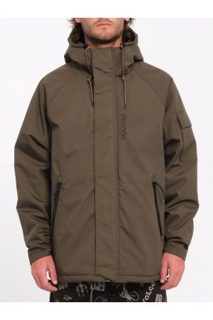 VOLCOM STOKE STONE II 10K JACKET - Λαδί