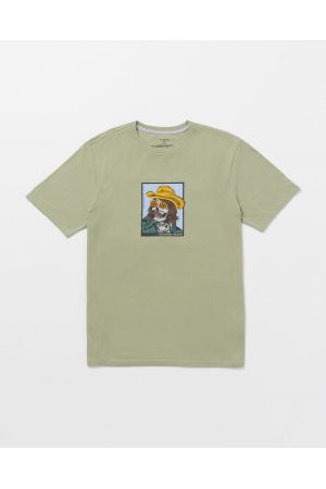 VOLCOM COSMIC RODEO TEE - Green Tea