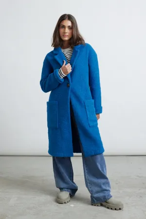 24COLOURS COAT - Blue