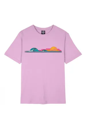 SANTA CRUZ SUNRISE DOT TEE- Fondant Pink