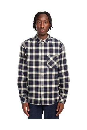 ELEMENT IVY LS SHIRT - Tidal Foam Plaid