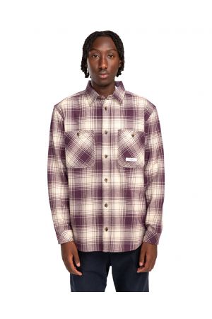 ELEMENT HOWTHORNE LS SHIRT - Plum Perfect Plaid