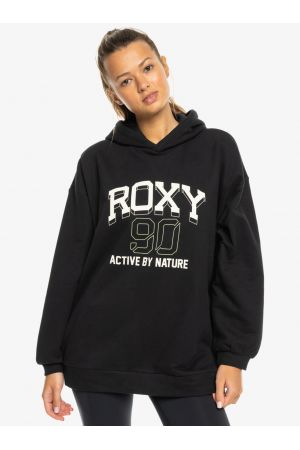 ROXY ESSENTIAL ENERGY HOODIE - Black